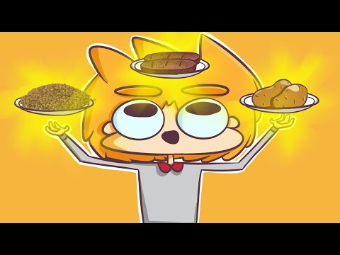 Видео: моя любимая еда...(анимация)