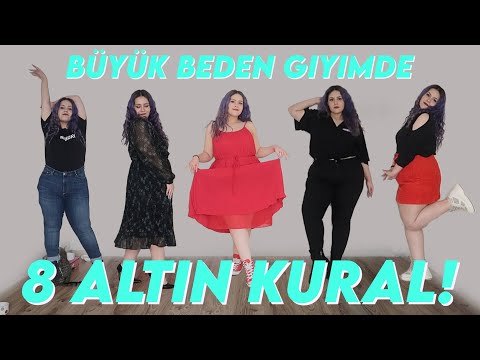 kilolu kızların giyim rehberi - ince gösteren 8 altın kural!