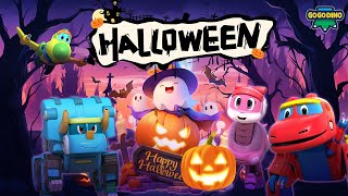 🎃 Happy Halloween! Join GoGoDino’s Spooky Adventure! 👻 | Halloween Special | Dinosaur Cartoon