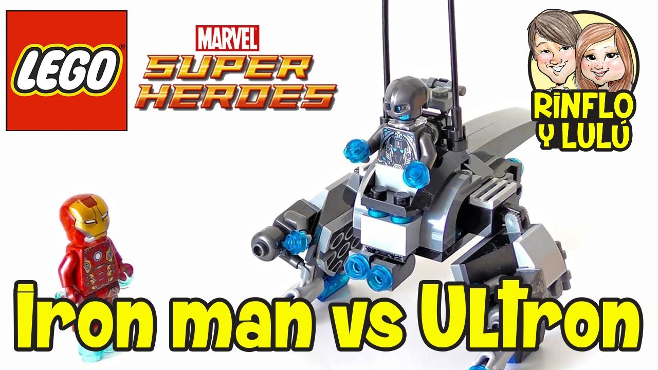 LEGO Iron Man vs Ultron - Rinflo y Lulú 