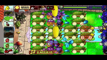 Plants vs. Zombies Puzzle - Last Stand Endless (Part 4: 16 cobs) - Flags 851 to 860