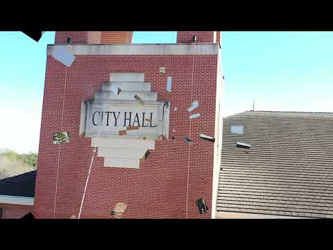 Navasota City Hall Washing by Macver ICS LLC