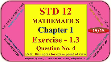 Chapter 1   Exercise 1.3 Q.No. 4