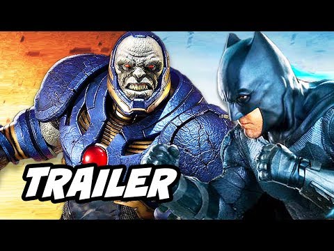 Justice League Trailer - Darkseid vs Gods Army Scene and Deathstroke Movie