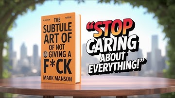 The Subtle Art of Not Giving a F*ck by Mark Manson | Full Audiobook Summary & Life-Changing Lessons