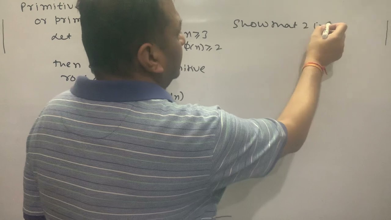 Primitive Roots | Definition | Examples | Lecture - 7