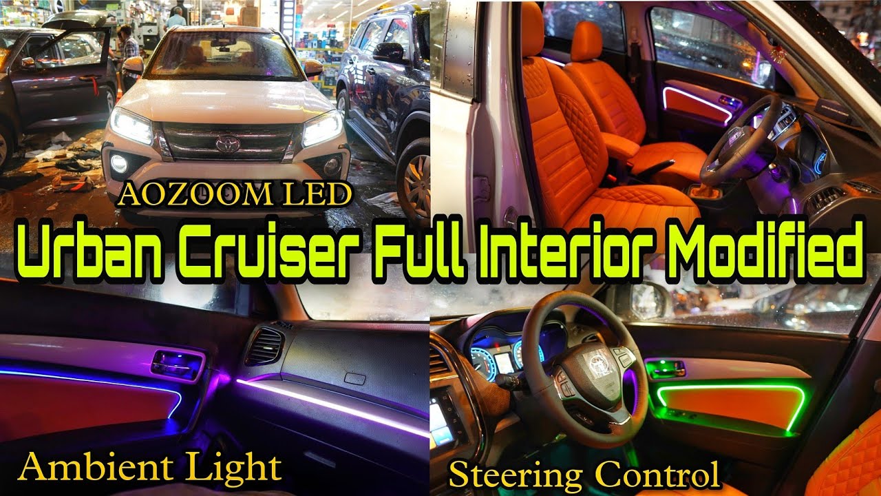 Urban Cruiser Interior Modification Steering Control, Ambient Light