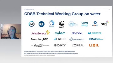 Water-related disclosures: TCFD-aligned scenario analysis