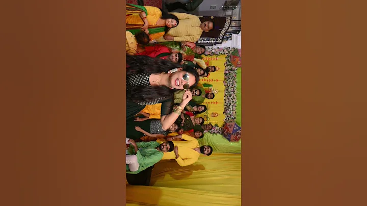 Haldi Ceremony Enjoyment #wedding # #indianwedding #haldiceremony #trending #shorts #viral