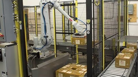 Opus Automation Robotic Craft Brewery Palletizer