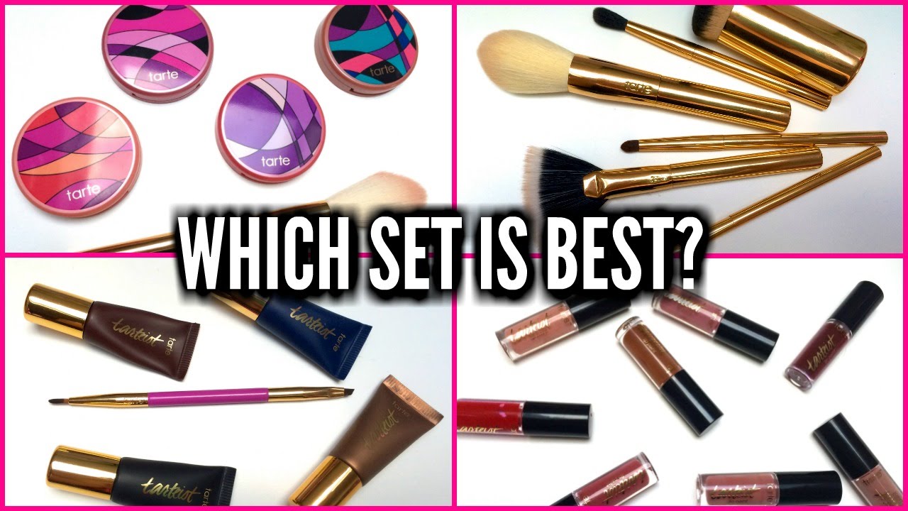 WHICH SET IS BEST? Tarte Gift Sets | Holiday 2016