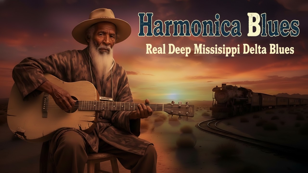 Deep Delta Harmonica Blues | Heart of the Mississippi Delta Soul