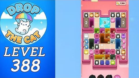 Drop The Cat Level 388 Walkthrough