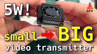 Akk Ultra Long Range 5W Small - Big Video Transmitter