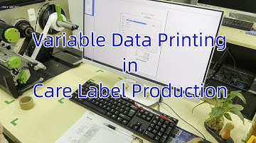 Variable Data Printing in Care Label Production