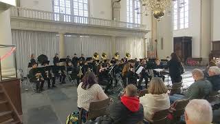 Simple Gifts - Song 5 @ Westerkerk Church in Amsterdam - GVHS Marching Band