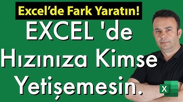 #Excel Kullanırken hızınıza kimse yetişemesin - 743.video | Ömer BAĞCI