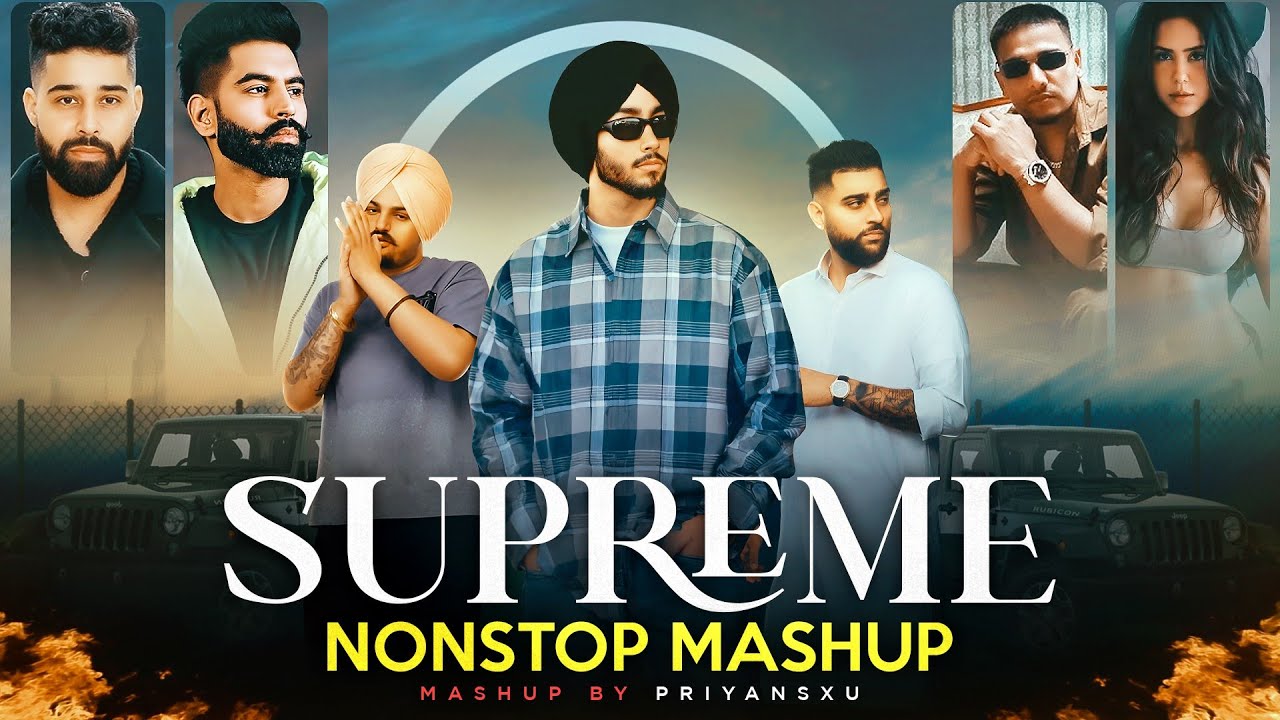 Supreme Nonstop Punjabi Mashup 2025 | karan Aujla X Shubh X Sidhu Moosewala | Nonstop Jukebox 2025