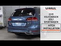 2015 Volkswagen Golf SportWagen Trailer Hitch Installation