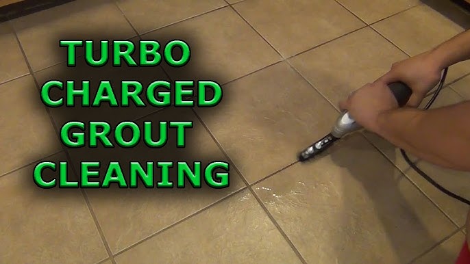 Grout & Tiles] How to use the Grout & Tile wand  Clean your floor grout  and tiles with Britex! The revolutionary Grout & Tile floor wand is  designed for use with