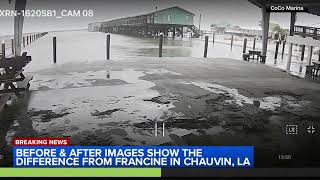 Francine makes landfall in Louisiana, weakens to tropical storm