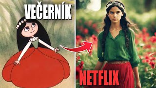 Podívejte se jak vypadaly Večerníčky jako Live Action Netflix adaptace