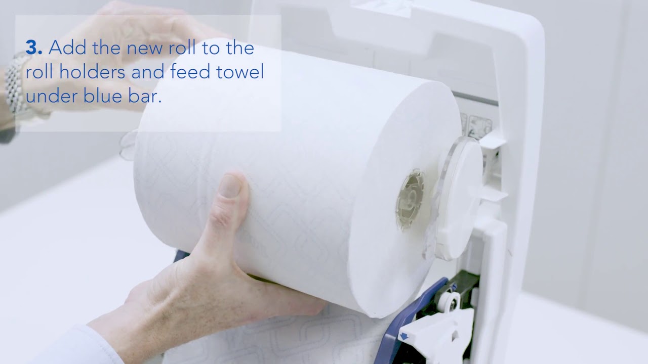 Kimberly-Clark Professional - Scott® Rolled Hand Towel System Dispenser