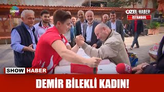 Demir bilekli kadın! Resimi