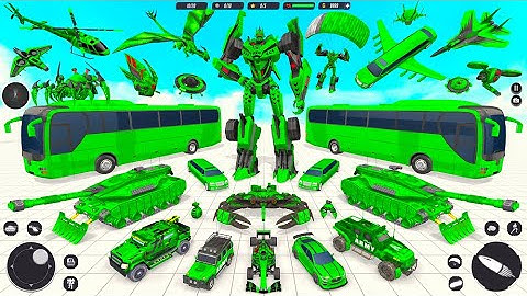 Robot Car Transform Robot Game - Jet Robot Car Transformation Robot Car Games - Android Gameplay