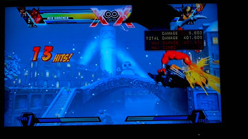 UMVC3 Firebrand/Doom/Strider Hiryu 830k combo