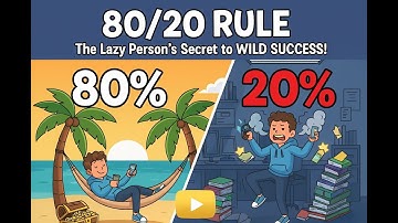 80/20 Rule: The Lazy Person’s Secret to Wild Success