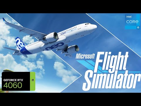 Microsoft Flight Simulator RTX 4060 FPS TEST | RTX 4060 Benchmark 1080p/1440p/4K