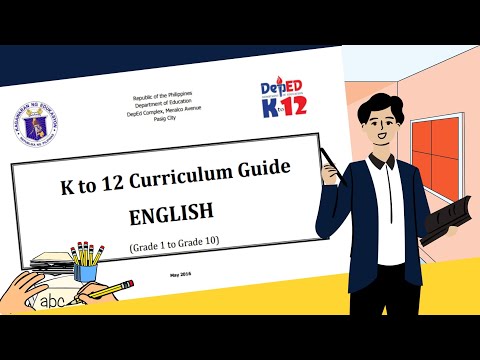 K To 12 English Curriculum Guide