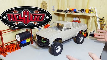 My New TF2 Crawler From RC4WD and the Build Progress (Trail Finder 2 Truck Kit w/Mojave II Body Set)