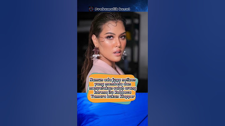Netizen Indonesia memang beda 😂 #rebecca #heboh #rebeccakloper #rebeccatamara #trending #viral