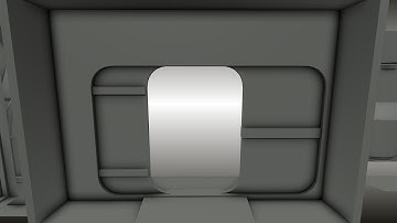 Modular Sci-Fi Set Wip 64 Blender 2.75a  -Sci-fi door with animation