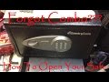 How To: Open A Locked Sentry Safe If You Forgot Combination Code Or Lossed Key Model Is X055