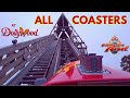 All coasters at dollywood  on ride povs  lightning rod  front seat media