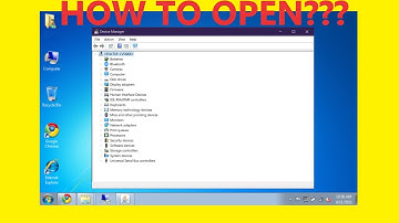 How To Open DEVICE MANAGER In Windows 7/8/8.1 Without Cmd For Free?