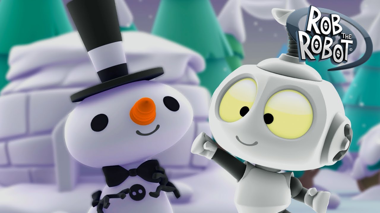 ⁣Cosmic Christmas Day | Rob the Robot | Educational Robot Cartoons for Kids