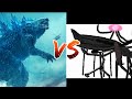 Godzilla Vs Giant Trevor Henderson Creature ( Dc2 Animation ) Monsterverse Vs Trevor Henderson