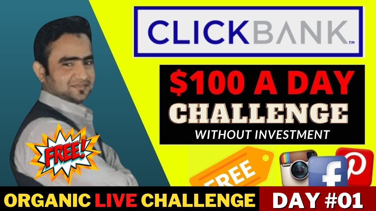 Day #1: $100 A Day Free Method Affiliate Marketing Challenge: Fastest Way To Get Sales