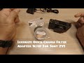 Lensmate Quick-Change Filter Adapter Setup For Sony ZV1