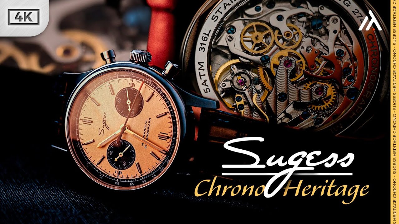 Sugess Crono Heritage. Un CRONO MECÁNICO por... ¿TAN POCO? - Reloj mecánico con cronógrafo.