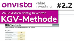Kgv Methode 2 Value Investing Webinar Youtube