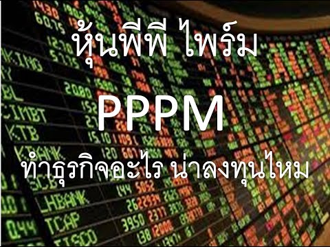 หุ้นพีพี ไพร์ม PPPM พีพีพีเอ็ม ทำธุรกิจอะไร น่าลงทุนไหม ดีไหม อาหารกุ้ง  โรงไฟฟ้าความร้อนใต้พิภพ ลม