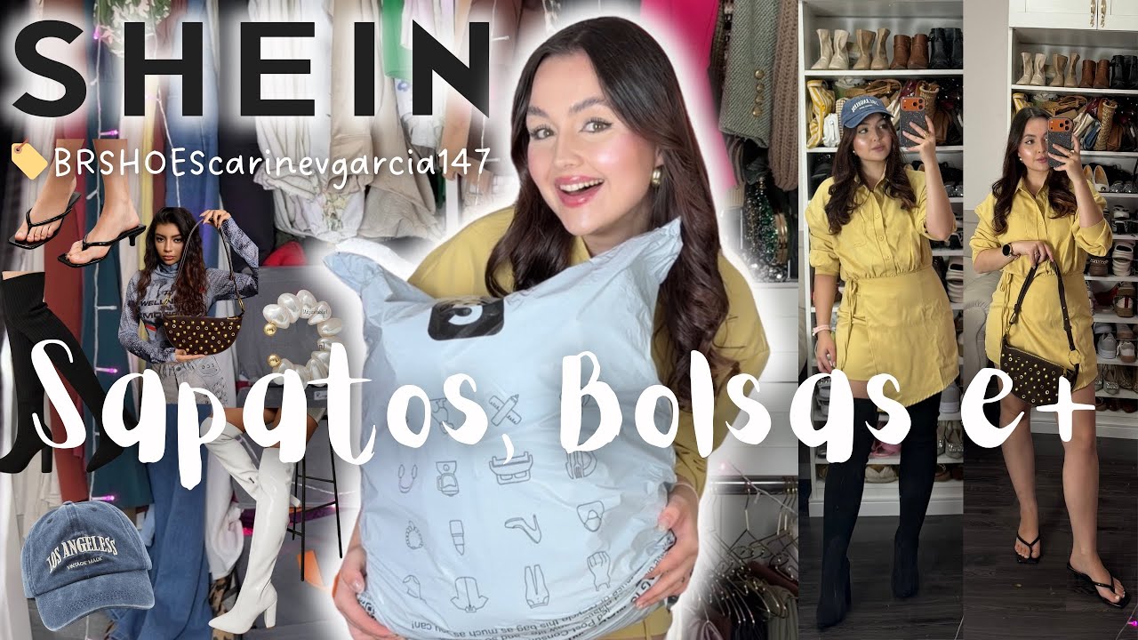 Compras SHEIN super estilosas ✨ Sapatos, Bolsas e muuuuito+ ☀️🌸 🏷️BRSHOEScarinevgarcia147
