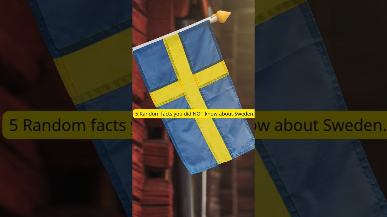 TOP 5!! Random facts you did NOT know about Sweden. #education #facts #shorts #sweden #history
