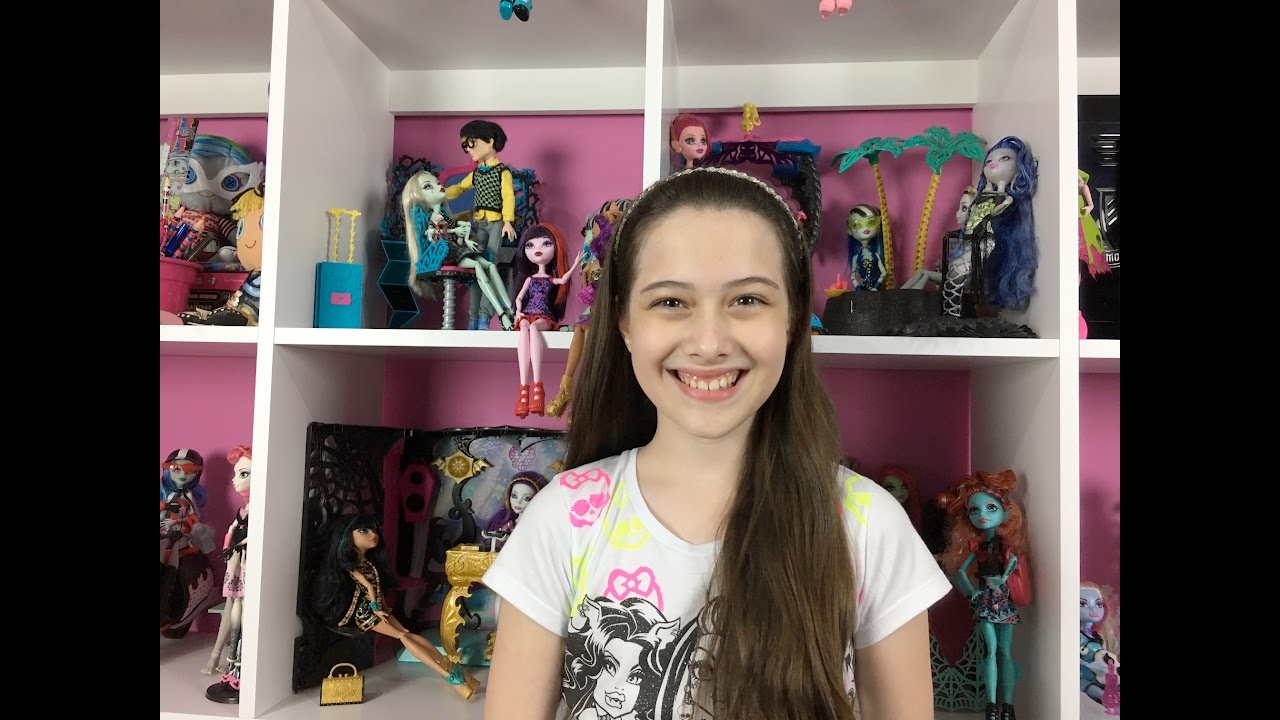 Respondendo a @Thaís minha colecao de monster high da G1 #monsterhigh