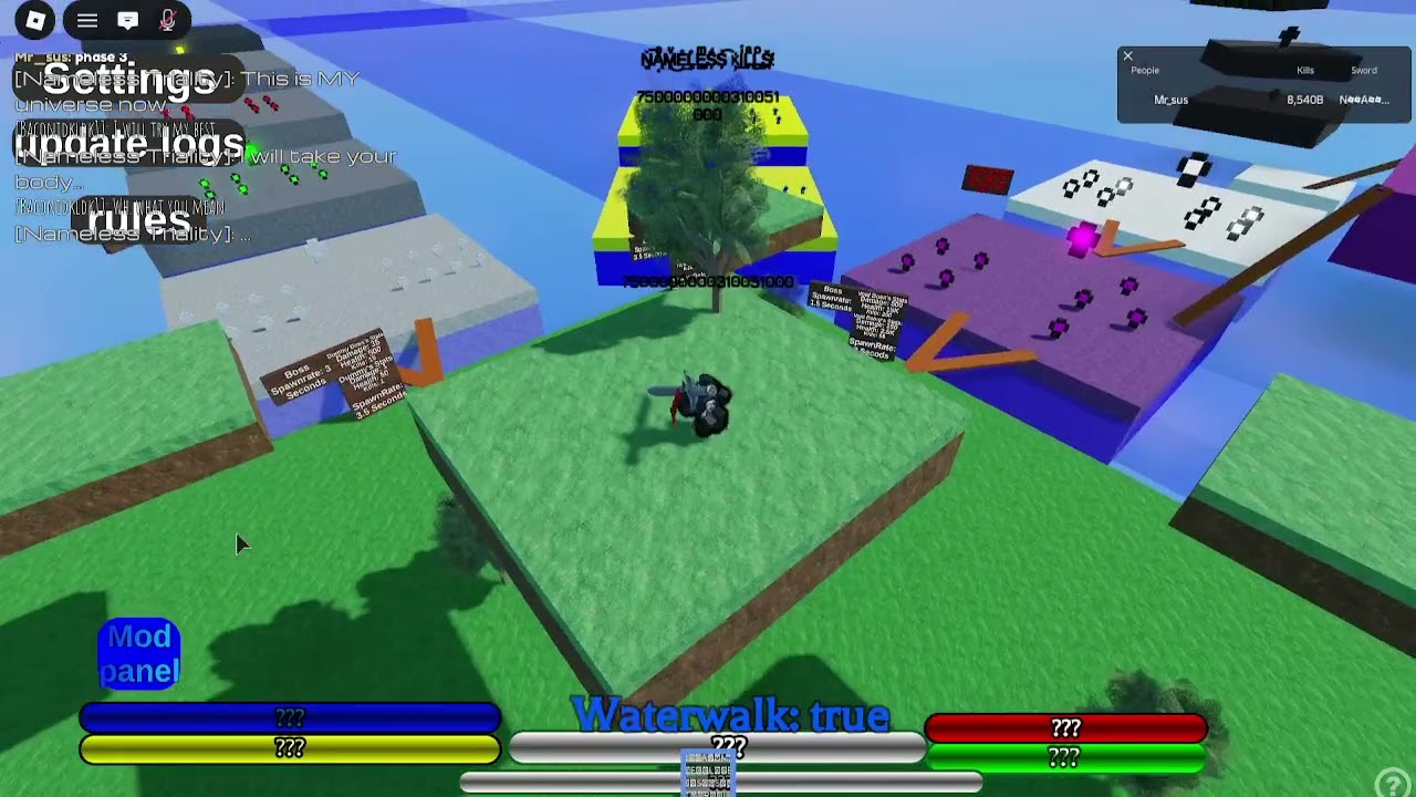 roblox c:kv2 where is tree lord and ore, 100k and 125k waterflame(priv exclusive phase) and more